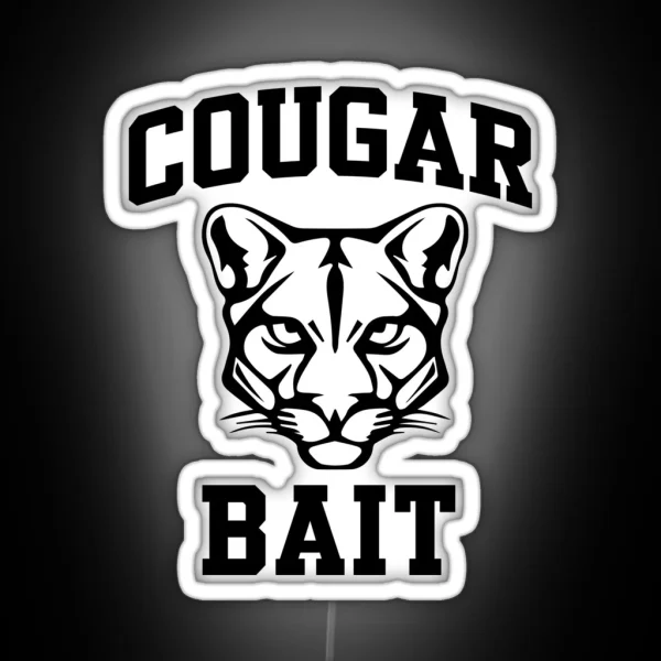 Cougar Bait Vintage RGB Neon Sign