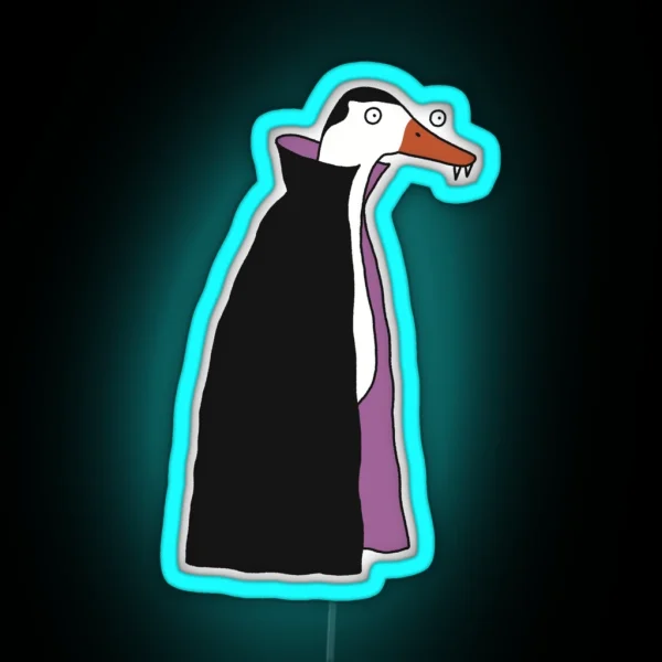 Count Quackula RGB Neon Sign