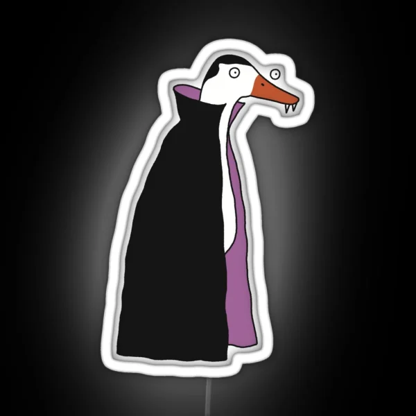 Count Quackula RGB Neon Sign