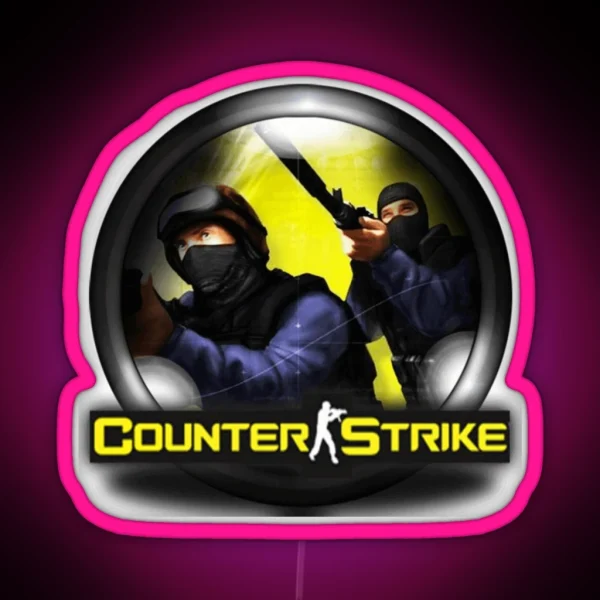 Counter Strike Merchandise RGB Neon Sign