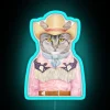 Country Cat RGB Neon Sign - Image 3