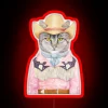 Country Cat RGB Neon Sign - Image 2