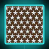 Country Cowboy Western Horseshoe Sherriff Star Checkerboard Cowboy Boots Cactus Pattern Print RGB Neon Sign - Image 2