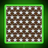 Country Cowboy Western Horseshoe Sherriff Star Checkerboard Cowboy Boots Cactus Pattern Print RGB Neon Sign - Image 3