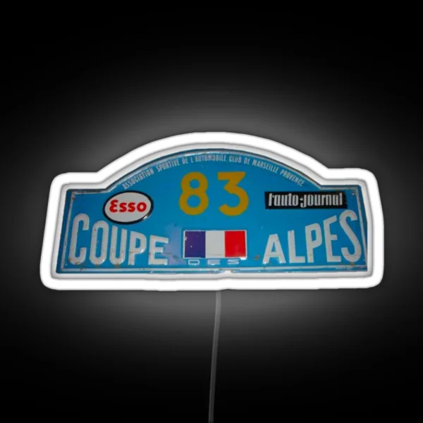 Coupe Des Alpes RGB Neon Sign