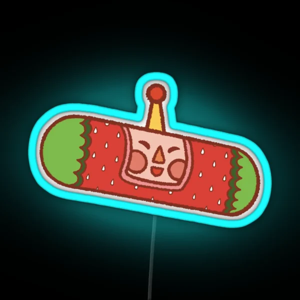 Cousin Ichigo Katamari RGB Neon Sign