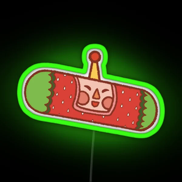 Cousin Ichigo Katamari RGB Neon Sign