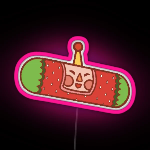 Cousin Ichigo Katamari RGB Neon Sign