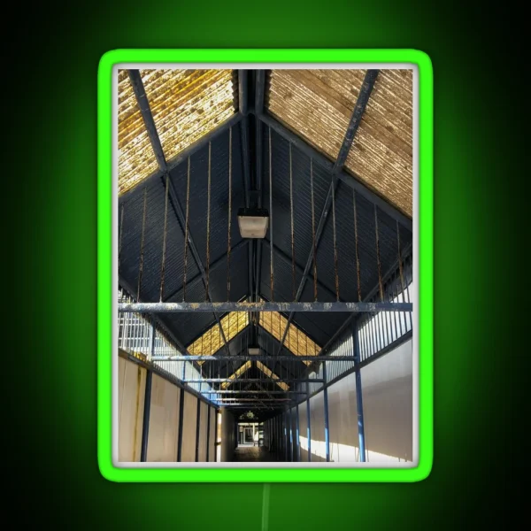Covered Pedestrian Walkway RGB Neon Sign