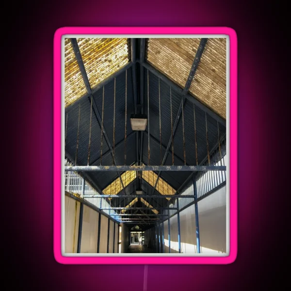 Covered Pedestrian Walkway RGB Neon Sign