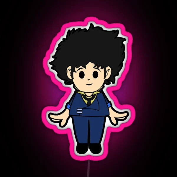 Cowboy Bebop Chibi RGB Neon Sign