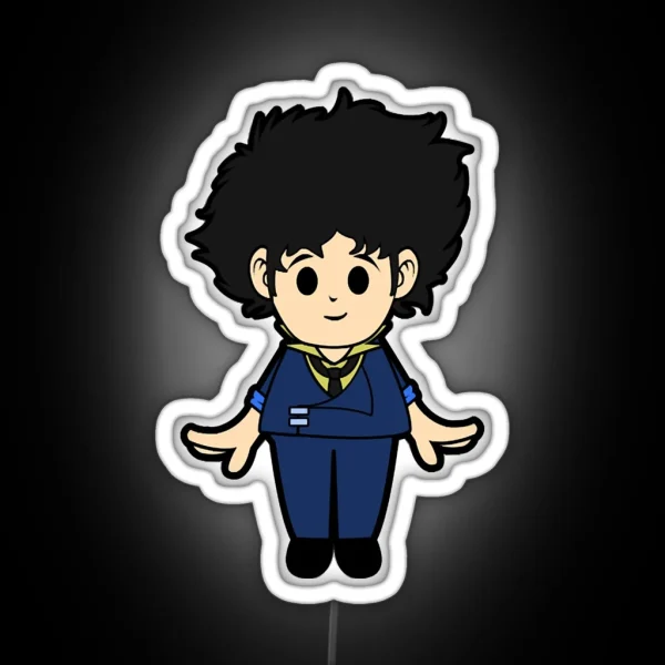 Cowboy Bebop Chibi RGB Neon Sign