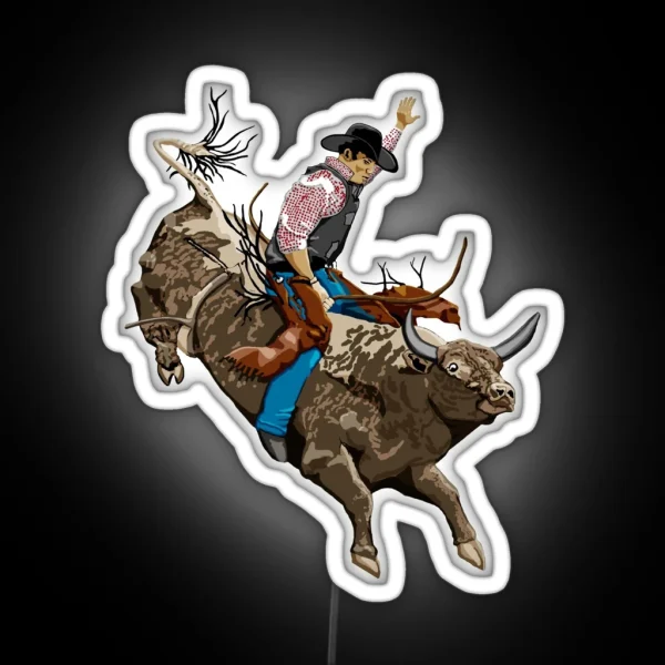 Cowboy RGB Neon Sign