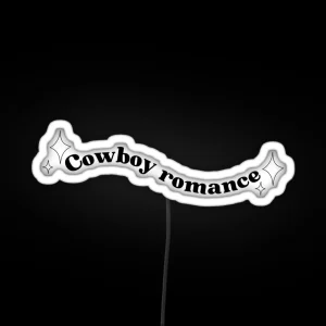 Cowboy Romance RGB Neon Sign