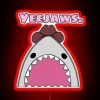 Cowboy Shark RGB Neon Sign - Image 2