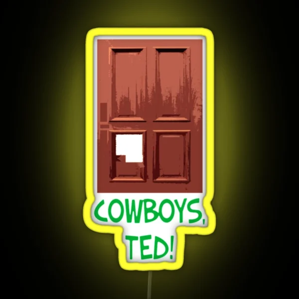 Cowboys RGB Neon Sign