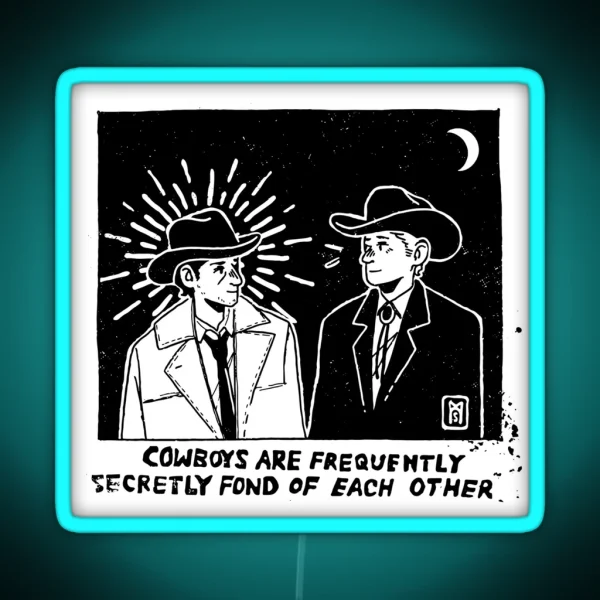 Cowboys RGB Neon Sign