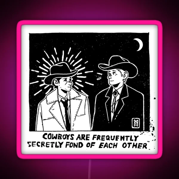 Cowboys RGB Neon Sign
