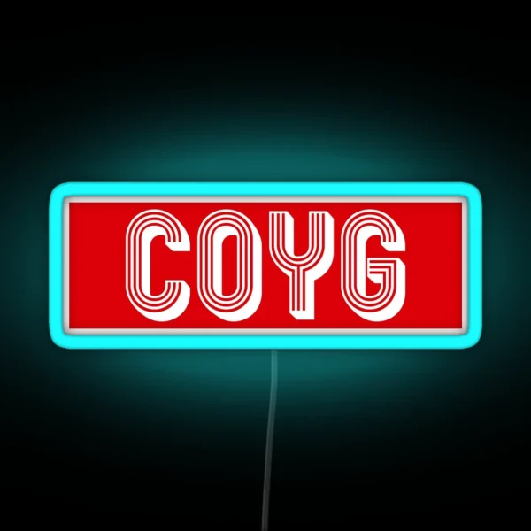 COYG RGB Neon Sign