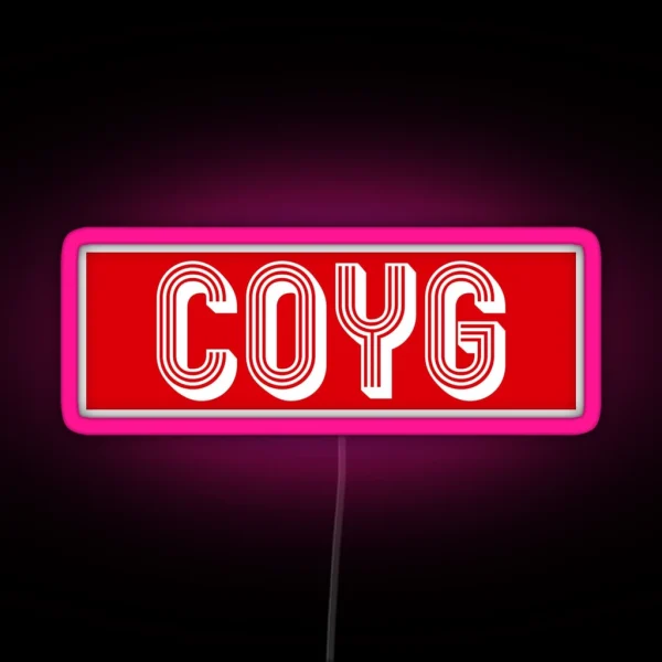 COYG RGB Neon Sign
