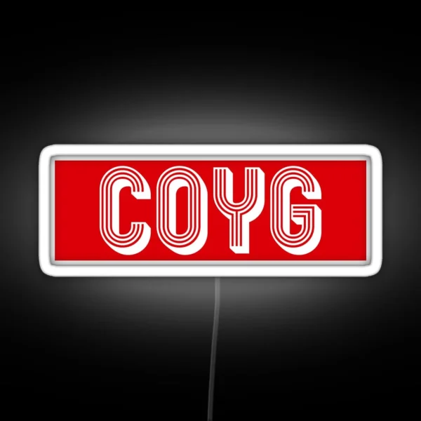 COYG RGB Neon Sign