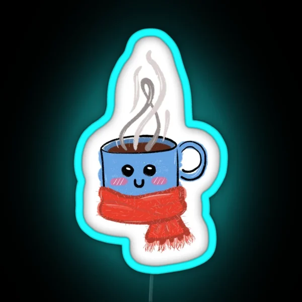 Cozy Cuppa RGB Neon Sign
