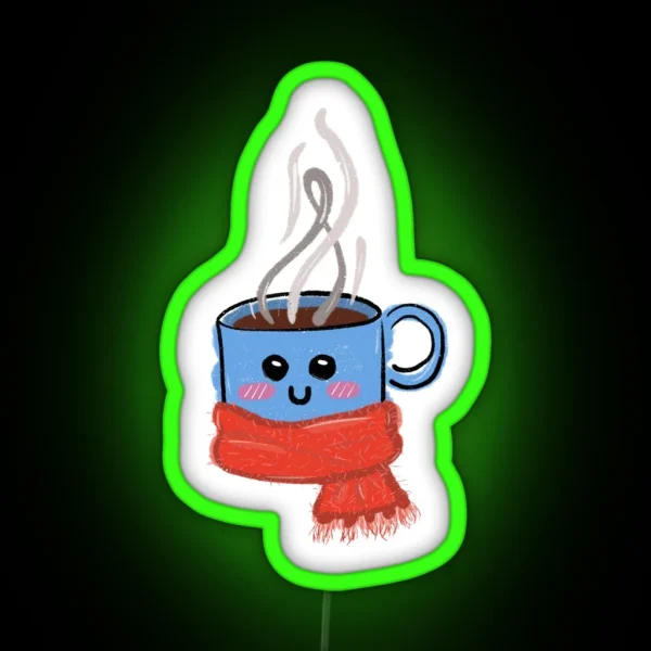 Cozy Cuppa RGB Neon Sign