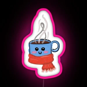 Cozy Cuppa RGB Neon Sign