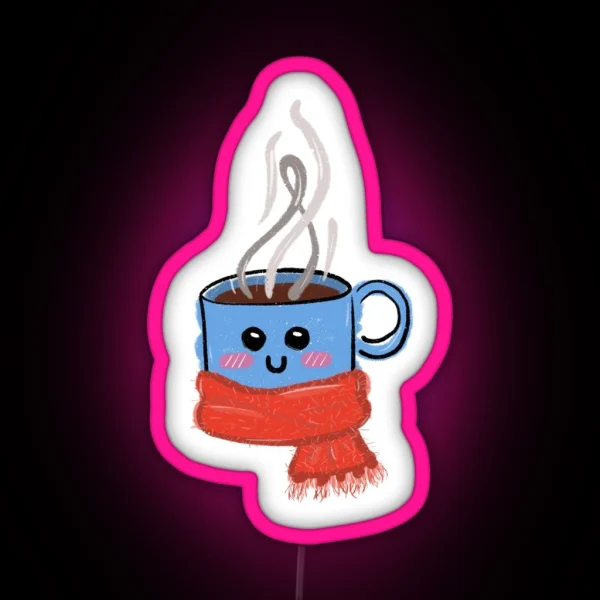 Cozy Cuppa RGB Neon Sign
