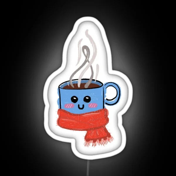Cozy Cuppa RGB Neon Sign