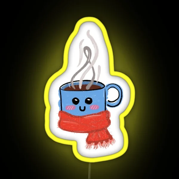 Cozy Cuppa RGB Neon Sign