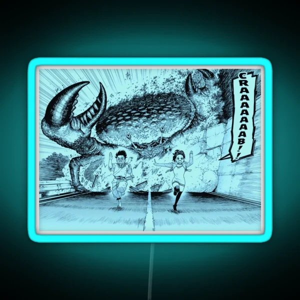 Crab RGB Neon Sign