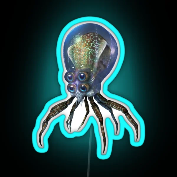 Crabsquid RGB Neon Sign