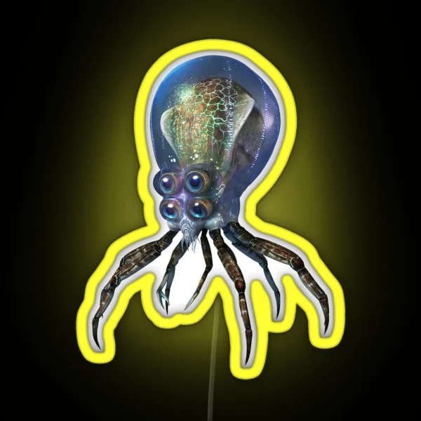 Crabsquid RGB Neon Sign