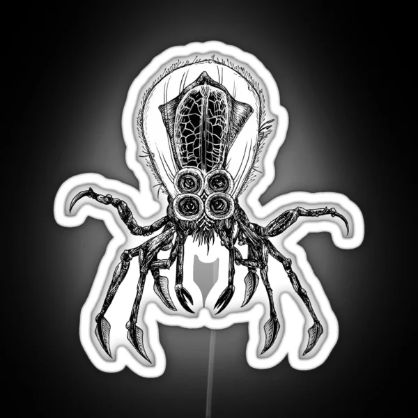 Crabsquid Subnautica RGB Neon Sign