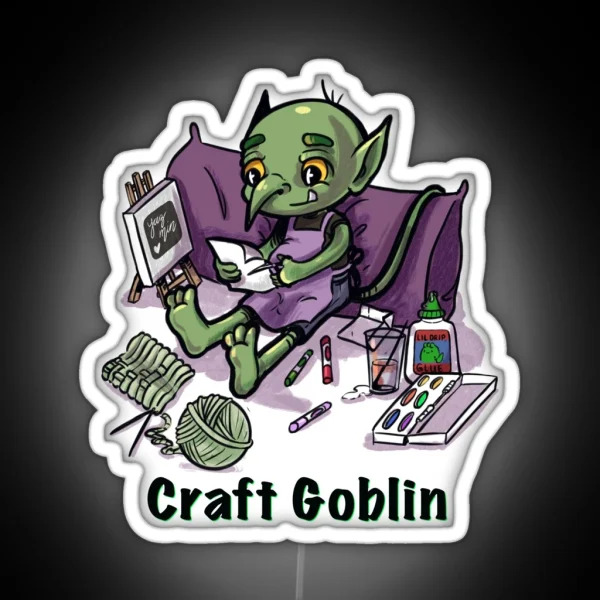 Craft Goblin RGB Neon Sign