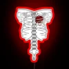 Crafter S Skeleton With Heart RGB Neon Sign - Image 2