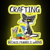 Crafting Because Murder Is Wrong Crafting Cat RGB Neon Sign - Image 5