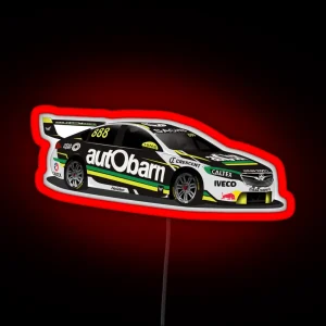 Craig Lowndes 2018 V8 Supercar RGB Neon Sign