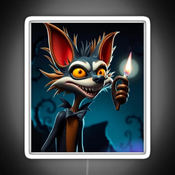Crash Bandicoot Dark Side RGB Neon Sign