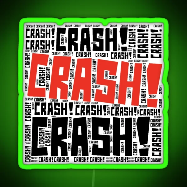 Crash Classic RGB Neon Sign