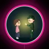 Crash Landing On You Candle Scene Kdrama RGB Neon Sign - Image 6