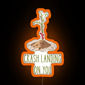 Crash Landing On You Cloy RGB Neon Sign