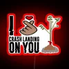 Crash Landing On You I Love Crash Landing On You Finger Heart RGB Neon Sign - Image 2