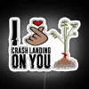 Crash Landing On You I Love Crash Landing On You Finger Heart RGB Neon Sign - Image 5
