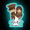 Crash Landing On You K Drama RGB Neon Sign - Image 2
