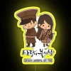 Crash Landing On You K Drama RGB Neon Sign - Image 5