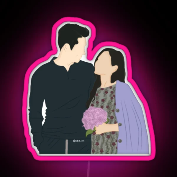Crash Landing On You Kdrama RGB Neon Sign