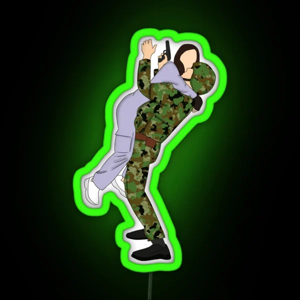 Crash Landing On You Kdrama RGB Neon Sign