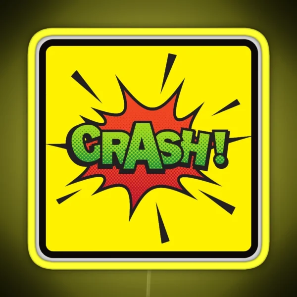Crash RGB Neon Sign